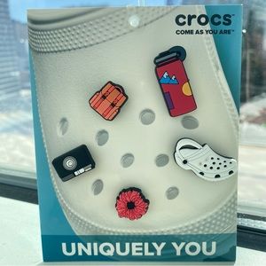 CROCS JIBBITZ CHARM - VACAY GIRLS 5 PACK SET